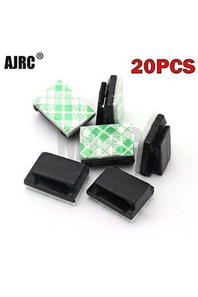 Choice 20PCS 20Pcs Adhesive Wire and Cable Holder Tie Clip Organizer Drop Cli...