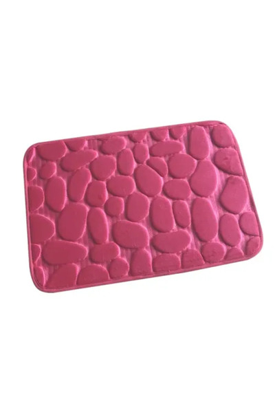 Cosmos e-ticaret Memory Anti-Slip Bath Mat Pink