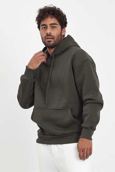 Weyeze Three Thread Raster Hooded Sweat Af-K89009Lns