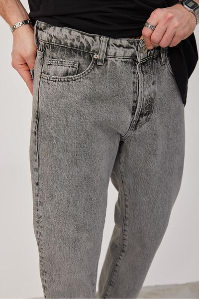 NOMARC Straight Cut 5101 Model Grey Jean