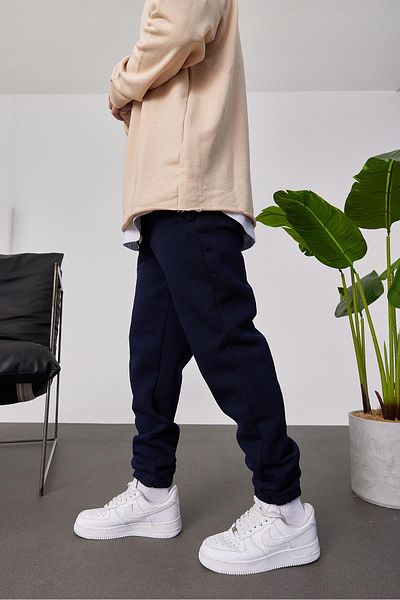 NOMARC Αθλητική φόρμα Navy Blue με ανακλινόμενο μανίκι και ελαστικό πόδι