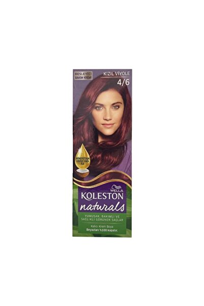 Wella Koleston Saç Boyası Naturals 4/6 Kızıl Viyole