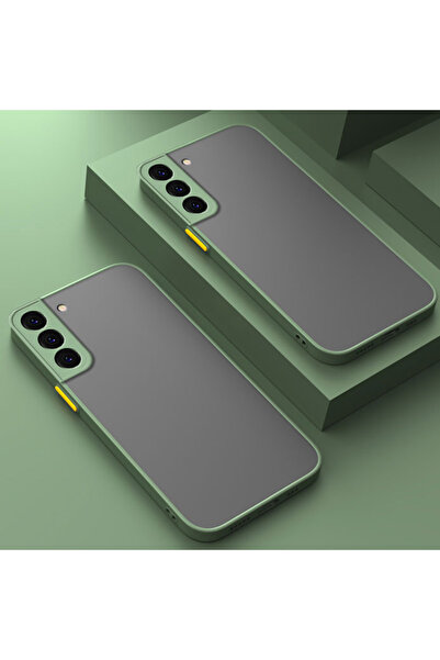 Choice جراب أصلي فاخر أخضر اللون لهاتف A54 5G، غطاء حماية للكاميرا مقاوم للصد...