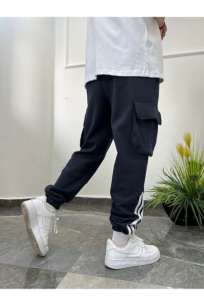 NOMARC Αθλητική φόρμα Navy Blue με τσέπες Cargo