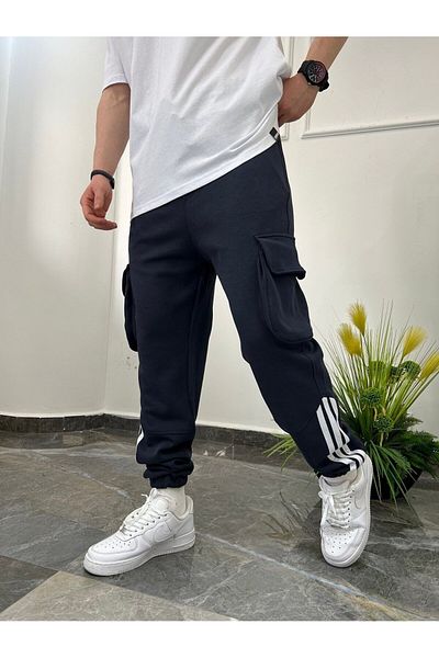 NOMARC Αθλητική φόρμα Navy Blue με τσέπες Cargo