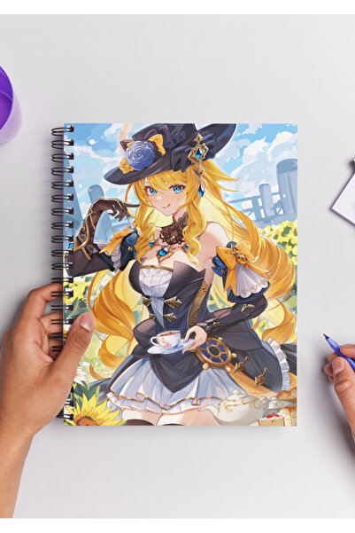 Home Caiet spiralat Genshin Navia A5 (50 FOI)