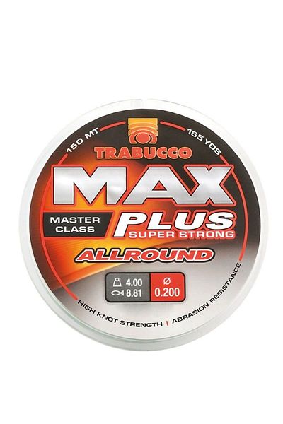 TRABUCCO Max Plus Allround 300m Monoflament Fishing Line 0.40 mm 13.50kg