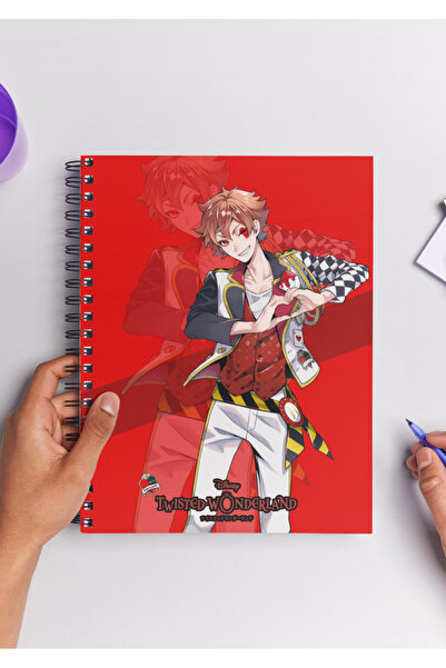 Home Caiet spiralat Twisted Wonderland A5 (50 FOI)