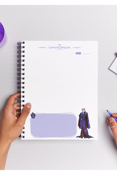 Home Twisted Wonderland Spiral Notebook A5 (50 Sheets)