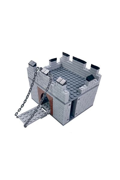Choice Citydoor-0731-1 Moc City Walls Building Blocks Toys For Boys Compatible Technical Blocks Weapons Mon