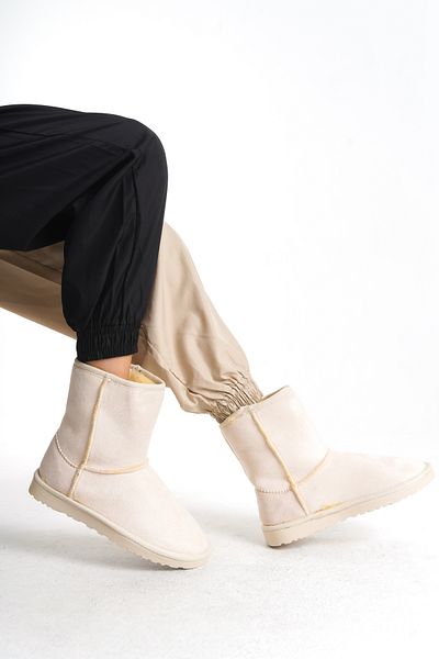 Limeo Γυναικείες μακριές μπότες W Classic Suede ψηλή σόλα