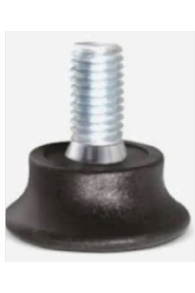 anılan 1 Adet Pingo Ayak Ayarli Siyah firkete Ayak Tapasi Ayarli , Metrik 8 Pingo