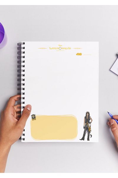 Home Twisted Wonderland Spiral Notebook A5 (50 Sheets)