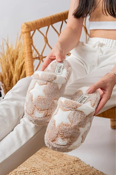 ARYALİSTORE ΠΑΝΤΟΦΛΕΣ ΣΠΙΤΙΟΥ UNISEX ARYALİ - ΜΕ ΣΧΕΔΙΟ ΑΣΤΕΡΙΩΝ