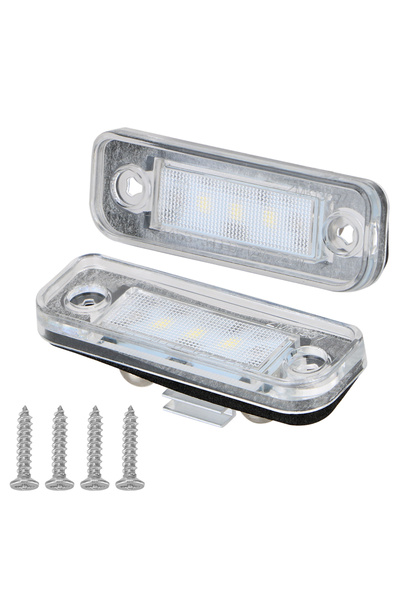 Choice Warm White 12V For Mercedes Benz W203 W211 C219 R171 CLS SLK Car Licen...