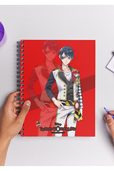 Home Caiet spiralat Twisted Wonderland A5 (50 FOI)