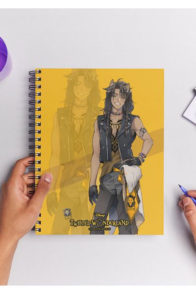 Home Twisted Wonderland Spiral Notebook A5 (50 Sheets)