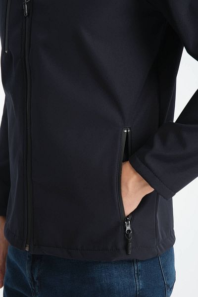 H&A İSTANBUL Ανδρικό παλτό Softshell - Αδιάβροχο και αντιανεμικό, Fleece εσωτερικά