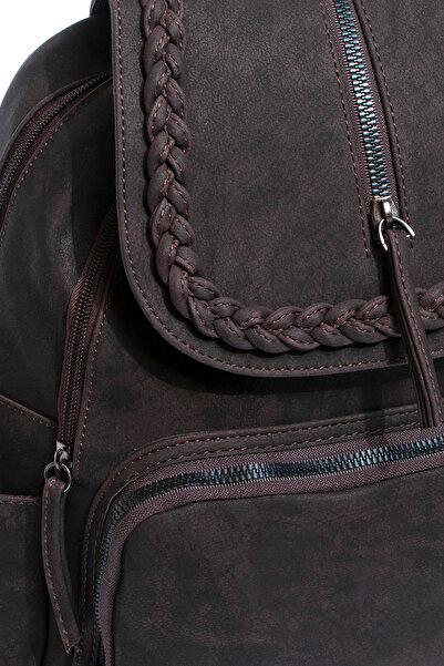 By Hakan Rucsac de damă Gk20 cafea-maro