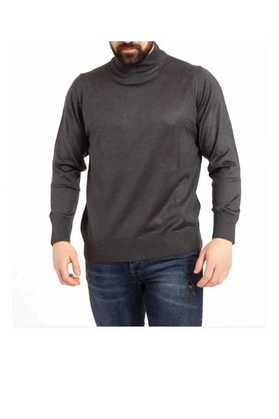güncüoğlu Evenyday Fine Wool Half Fisher Men's Sweater