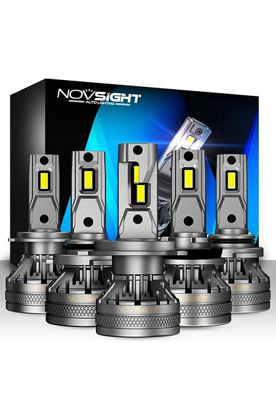 Choice H1 Novsight H7 Led Car Headlight Bulbs H4 H11 H8 H9 H1 H3 9004 9005 9006 9007 120w 22000lm Decoder A
