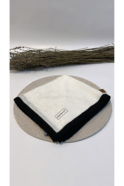 Onur Шарф з візерунком і монограмою - Piramit Marka, вологий нековзний край, модний магазин