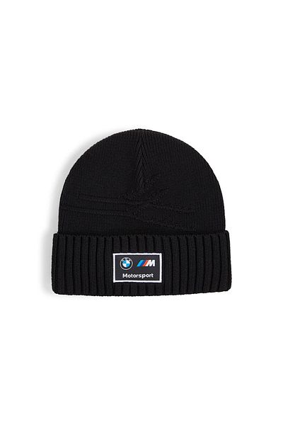 Puma BMW MMS Класическа черна шапка с маншет - 2567001