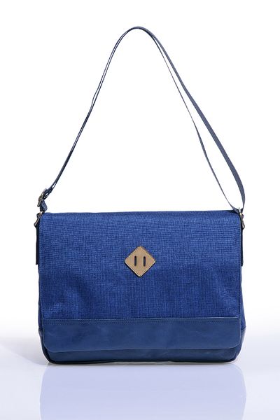 By Hakan Gk16 Ταχυδρόμος Οριζόντια τσάντα χιαστί Navy Blue