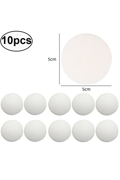 Choice1 5x5 سم، 10 قطع، 5/10 قطع، سدادات أبواب بيضاء، واقيات جدران، حواجز لاص...