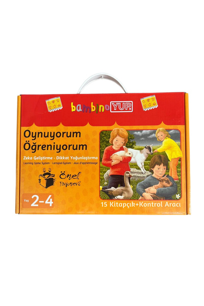 Önel Yayıncılık BambinoYUP 2-4 Yaş Zeka ve Dikkat Seti ( 15 Kitap + 1 Kontrol...