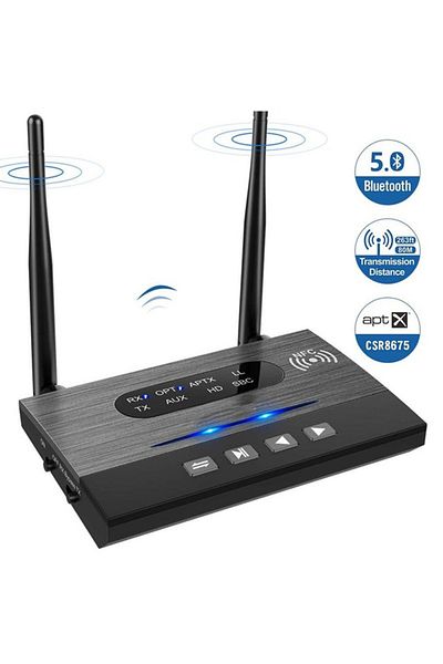 Choice Model BT-B22 80M CSR8675 Aptx Low Latency HD Bluetooth 5.0 Audio Transmitter Receiver SPDIF 3.5mm 3.
