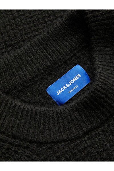 Jack & Jones Waffle Knit Crew Neck Premium Sweater