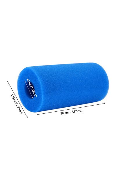 Choice Blue Reusable Swimming Pool Filter For Intex Type A Reusable Washable Swimming Pool Filter Foam Cart