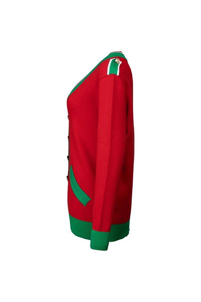 ON Knitwear Cardigan with Epaulettes and Cross Pockets