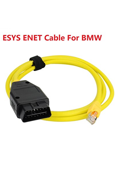 Choice ESYS ENET Cable ESYS ENET Cable For BMW Hidden Data E-SYS ICOM Coding ECU Programmer OBD OBD2 Scanne