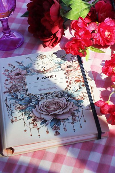 Victoria's Journals 17x24 см Скрита спирала Неограничен планер Дневник
