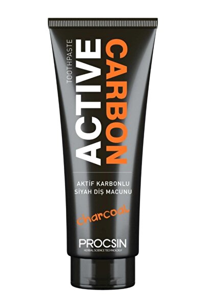 PROCSIN Pasta de dinti pentru albire pentru pete de carbon activat 80ML