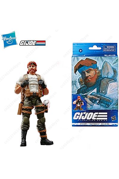 Choice Outback 63 G.i. Joe Gi Joe Classified Series 6" Stuart Outback Selkirk 63 Action Figure Model Toy Co