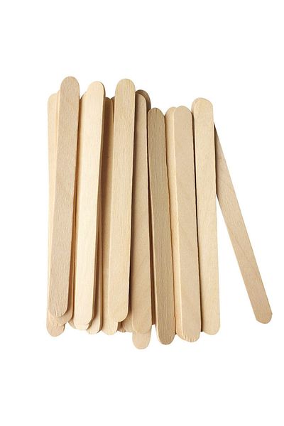 Choice 50 Pcs Leeseph Craft Sticks Ice Cream Sticks Wooden Popsicle Stick 11.4cm Length Treat Ice Pop For B