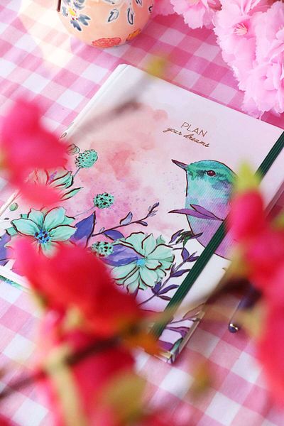 Victoria's Journals 17x24 εκ. Κρυφό σπειροειδές ατελείωτο πρόγραμμα προγραμματισμού ημερολογίου