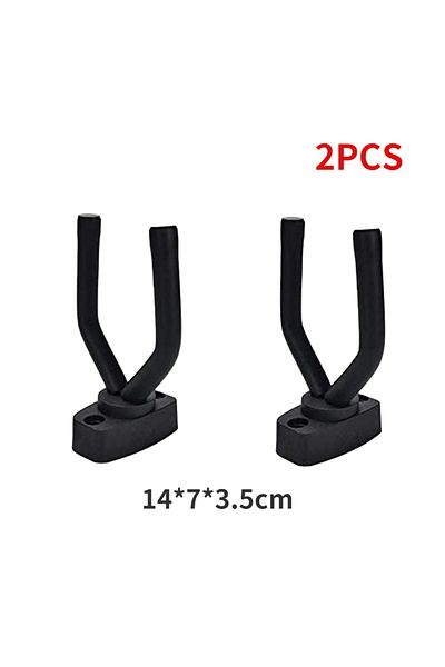 Choice 2pcs Hook Wall Mount Guitar Hanger Hook Non-slip Holder Stand For Acoustic Guitar Ukulele Violin Bas