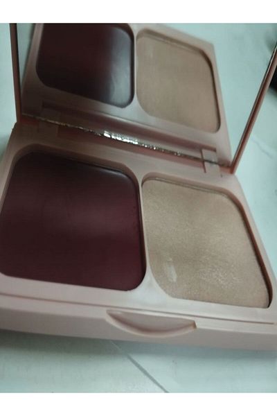 lykd Cranglam Blush Palette Blush and Lightening Pallet Blush and Highlighter Pallet Mirror