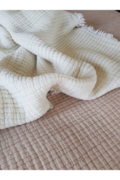 Tasarım Hb&Victory Muslin Blue 6-Layer Quilt/Double 240X220 Cm.
