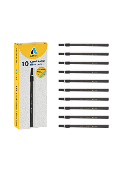 Adel keçeli kalemi 10 adet