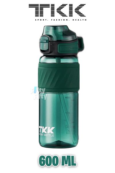 Vagonlife Tkk 600 ml Dual Use Tritan Water Bottle with Straw/Comfortable Drinking Bpa Free with Carrying Handle Fftkk1025