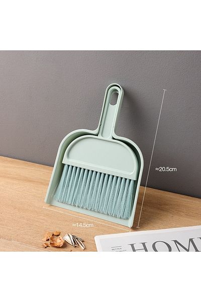 Choice blue Mini small broom dustpan set, children's pet cleaning small broom, student desktop broom dustpa
