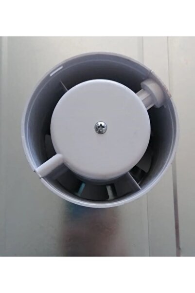 Genel Markalar Gpk12 120’lik Sessiz Kanal Tipi Fan Plastik Banyo Tuvalet Baca Aspiratörü 170m3/120'lik