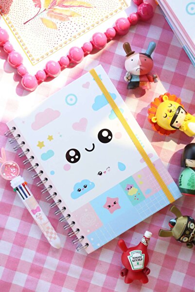 Victoria's Journals 192 Sheets Spiral Notebook - 96 Sheets, 17x24 cm, 90gr Dotted