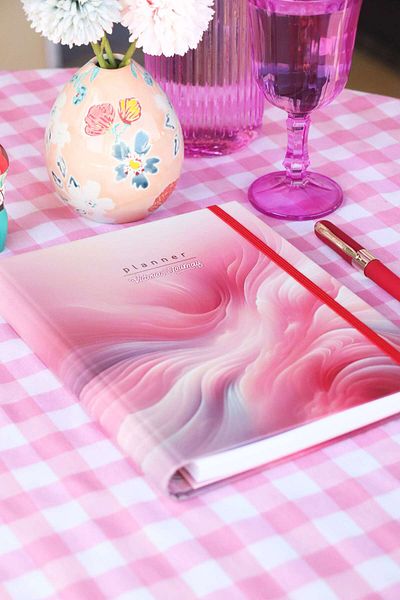 Victoria's Journals 17x24 εκ. Κρυφό σπειροειδές ατελείωτο πρόγραμμα προγραμματισμού ημερολογίου