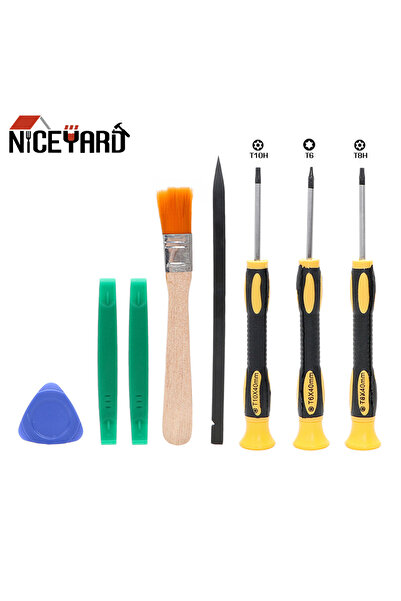 NICEYARD 8 قطع/مجموعة مفك براغي Torx T8 T6 T10 H35 أدوات فتح مفك براغي مجموعة...